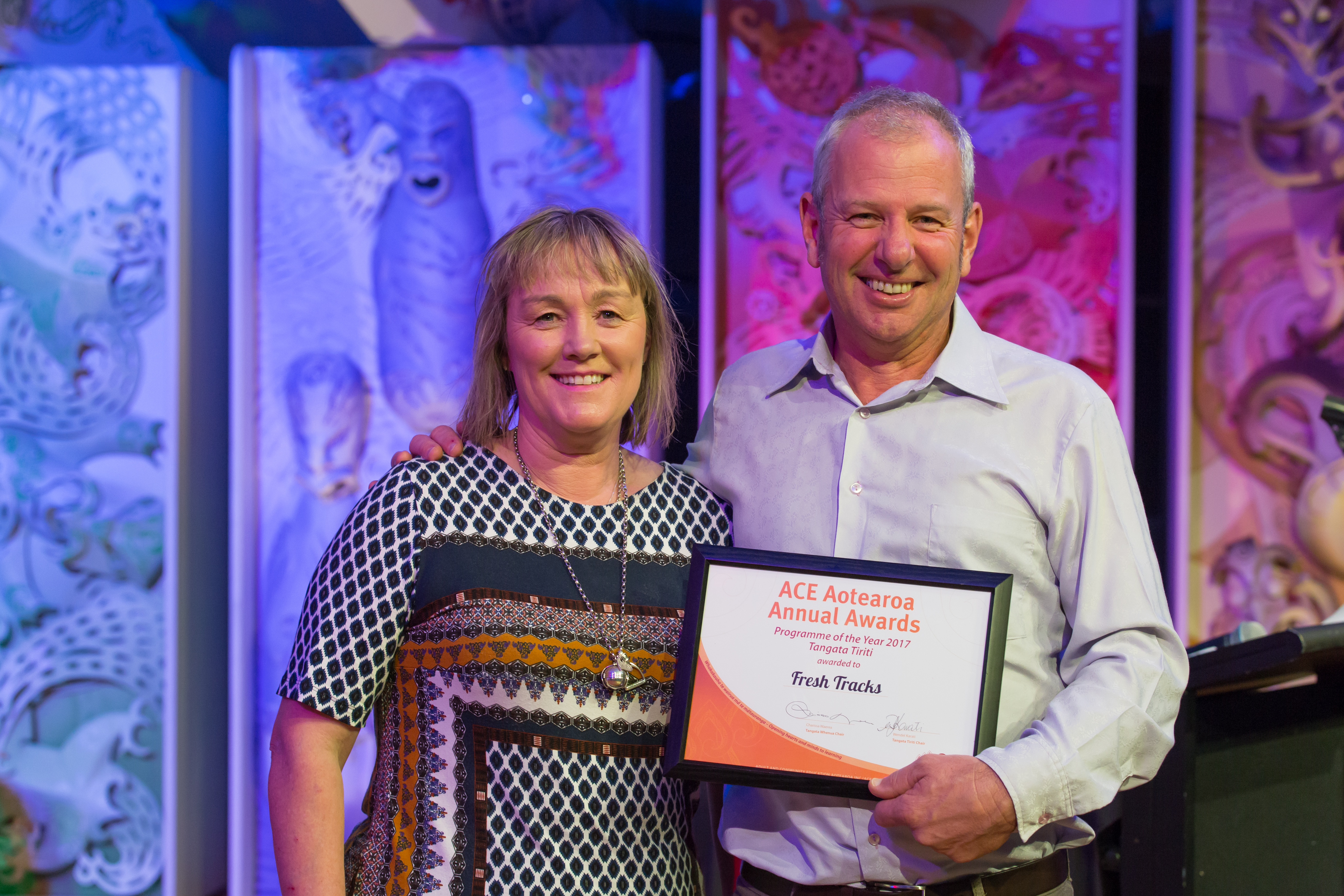 Tangata Tiriti Community Based Programme Of The Year 2017: Adult Learning Support’s Fresh Tracks, Programme